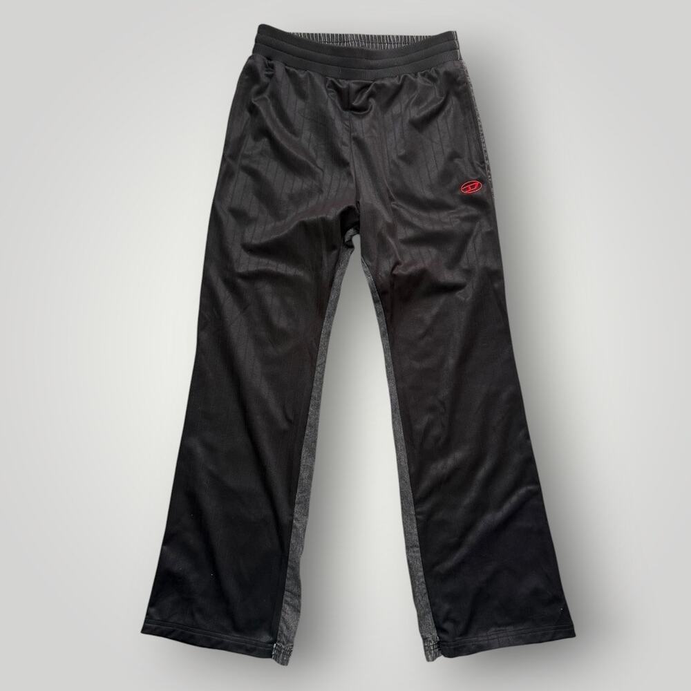 DIESEL P-Zamp-Vet Gray Nylon Track Pants Men's S L30 With Pockets